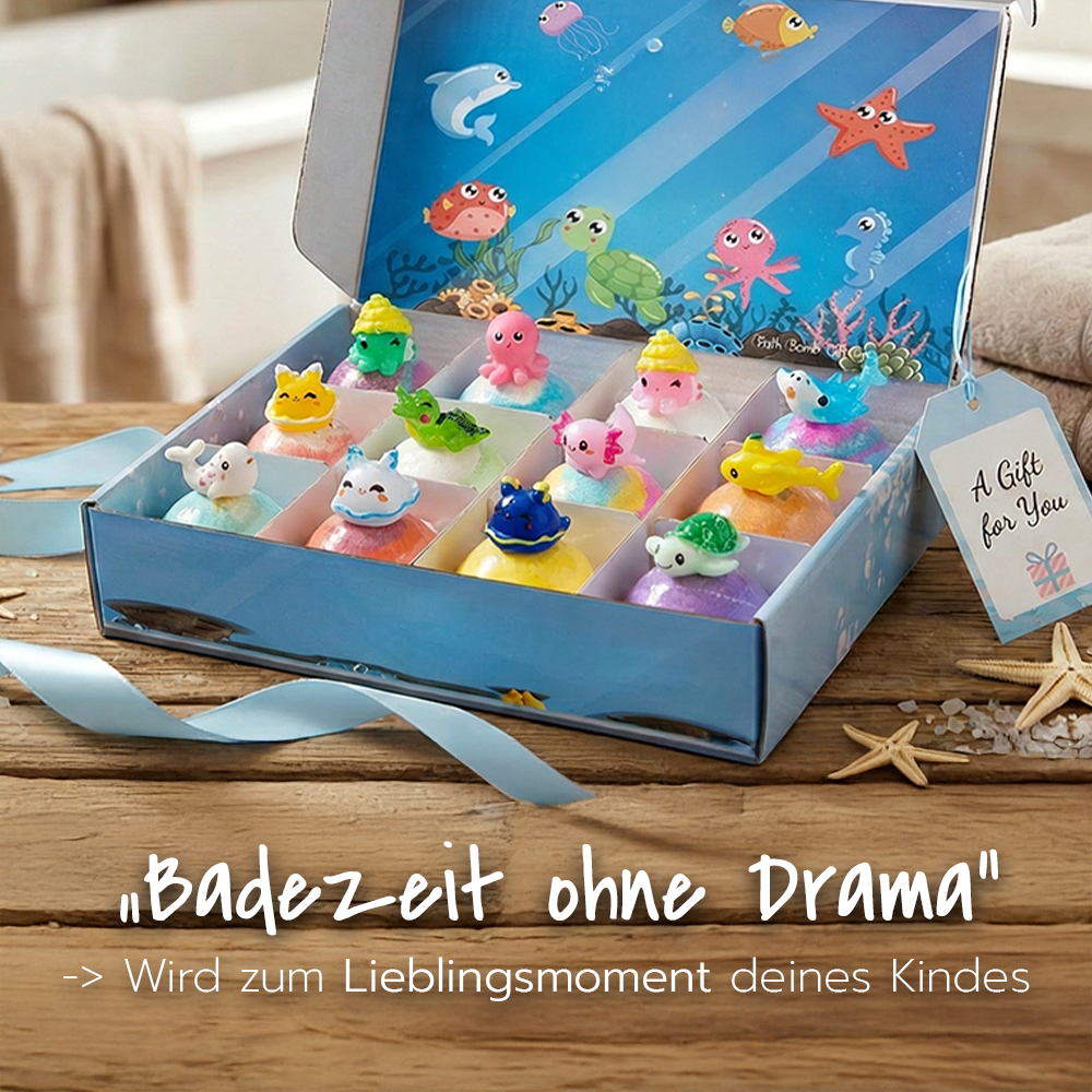 FLIBO™ Überraschungs-Badebomben (12 Stück)