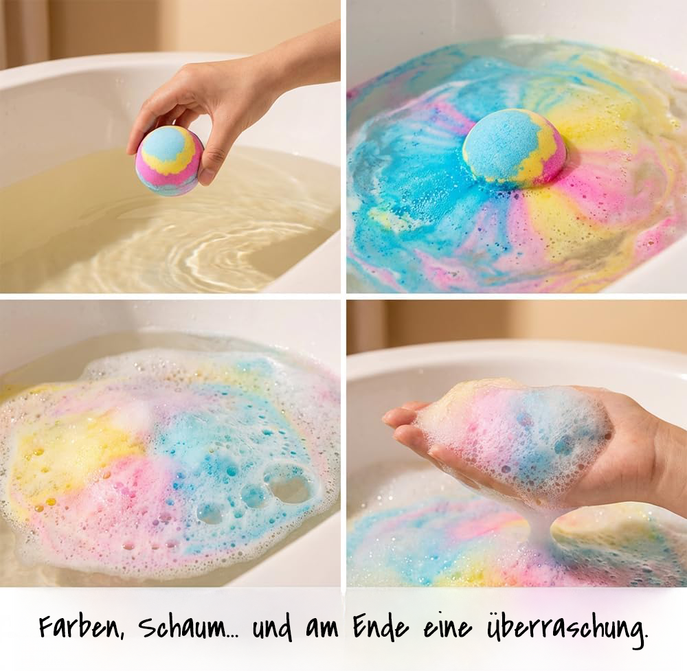 FLIBO™ Überraschungs-Badebomben (12 Stück)